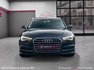 Audi a6 avant 2.0 tdi 190 s tronic 7 quattro interieur business / exterieur s-line occasion simplicicar pontarlier...