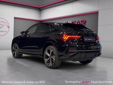 Audi q3 sportback 35 tdi 150 ch s tronic 7 s line carplay sieges chauffant garantie constructeur 2027 occasion simplicicar...