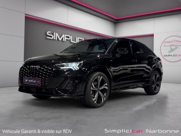 Audi q3 sportback 35 tdi 150 ch s tronic 7 s line carplay sieges chauffant garantie constructeur 2027 occasion simplicicar...