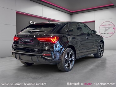 Audi q3 sportback 35 tdi 150 ch s tronic 7 s line carplay sieges chauffant garantie constructeur 2027 occasion simplicicar...