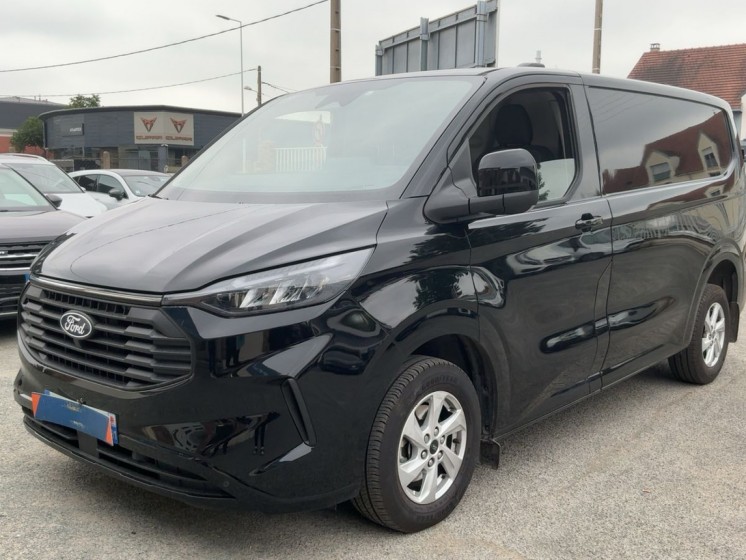 Ford transit custom fourgon 300 l1 2.0 ecoblue 136 ch bva8 limited pas de tva récupérable occasion simplicicar rennes...