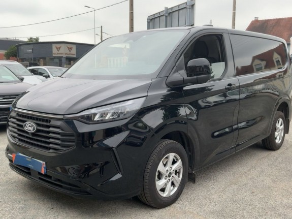 Ford transit custom fourgon 300 l1 2.0 ecoblue 136 ch bva8 limited pas de tva récupérable occasion simplicicar rennes...
