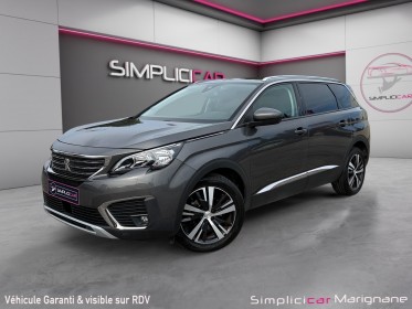 Peugeot 5008 bluehdi 130ch ss eat8 allure - suivi peugeot - clim auto - gps - regulateur / limiteur vitesse - garantie 12...