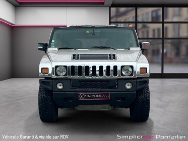 Hummer h2 v8 6.0 bva occasion simplicicar pontarlier simplicicar simplicibike france