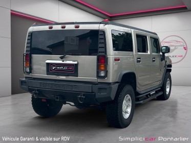 Hummer h2 v8 6.0 bva occasion simplicicar pontarlier simplicicar simplicibike france