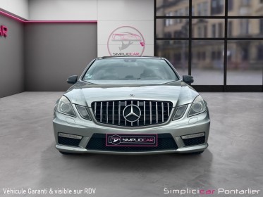 Mercedes classe e 63 amg pack performance occasion simplicicar pontarlier simplicicar simplicibike france