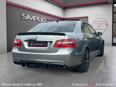 Mercedes classe e 63 amg pack performance occasion simplicicar pontarlier simplicicar simplicibike france