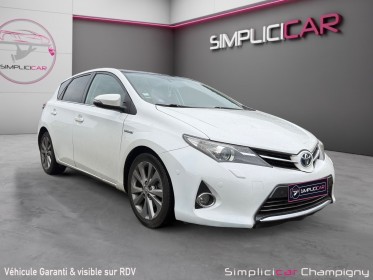 Toyota auris hybride 136h design - gps - radar ar - ecran tactile occasion champigny-sur-marne (94) simplicicar simplicibike...