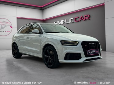 Audi rs q3 2.5 tfsi 310 ch quattro s tronic 7 garantie 12 mois occasion simplicicar toulon est simplicicar simplicibike france