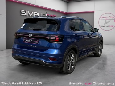 Volkswagen t-cross 1.0 tsi 115 start/stop dsg7 r-line - garantie 12mois - carplay - entretien a jour - radar av/ar - acc...