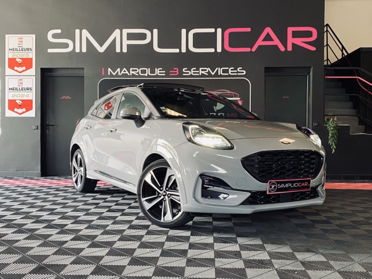 Ford puma 1.0 ecoboost 155 hybrid mhev st line x - entretien ford - garantie 12 mois occasion  simplicicar aix les bains...