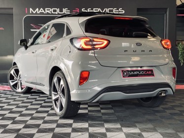 Ford puma 1.0 ecoboost 155 hybrid mhev st line x - entretien ford - garantie 12 mois occasion  simplicicar aix les bains...