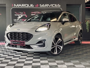 Ford puma 1.0 ecoboost 155 hybrid mhev st line x - entretien ford - garantie 12 mois occasion  simplicicar aix les bains...