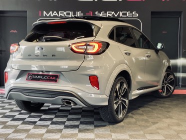 Ford puma 1.0 ecoboost 155 hybrid mhev st line x - entretien ford - garantie 12 mois occasion  simplicicar aix les bains...