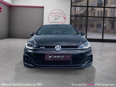 Volkswagen golf 2.0 tdi 184 bluemotion technology fap dsg7 gtd - toit ouvrant, sièges chauffants, jantes santiago 19’ -......