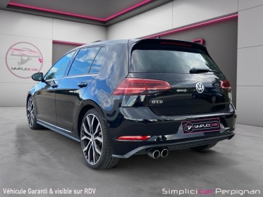 Volkswagen golf 2.0 tdi 184 bluemotion technology fap dsg7 gtd - toit ouvrant, sièges chauffants, jantes santiago 19’ -......