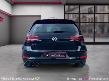 Volkswagen golf 2.0 tdi 184 bluemotion technology fap dsg7 gtd - toit ouvrant, sièges chauffants, jantes santiago 19’ -......