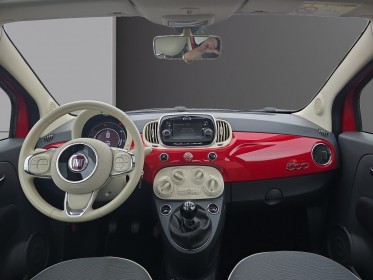 Fiat 500 1.2 8v 69 ch lounge toit panoramique garantie 12 mois occasion simplicicar vichy simplicicar simplicibike france