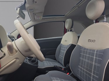 Fiat 500 1.2 8v 69 ch lounge toit panoramique garantie 12 mois occasion simplicicar vichy simplicicar simplicibike france