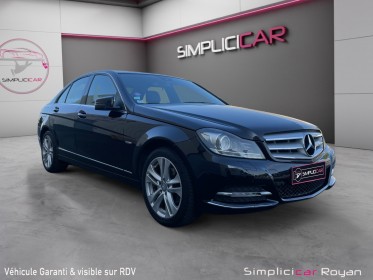 Mercedes classe c 180 blueefficiency avantgarde executive entretien à jour / garantie 12 mois occasion simplicicar royan...