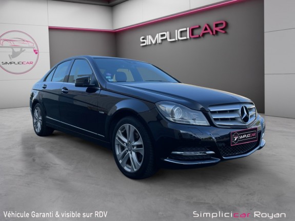 Mercedes classe c 180 blueefficiency avantgarde executive entretien à jour / garantie 12 mois occasion simplicicar royan...