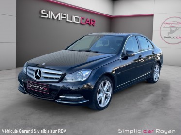 Mercedes classe c 180 blueefficiency avantgarde executive entretien à jour / garantie 12 mois occasion simplicicar royan...