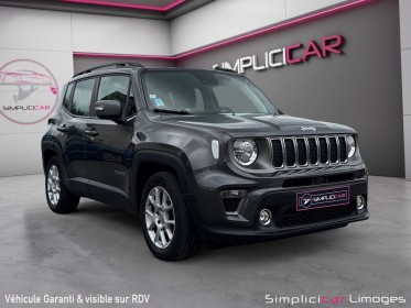 Jeep renegade 1.6 i multijet 130 ch bvm6 limited garantie 12 mois occasion simplicicar limoges  simplicicar simplicibike france