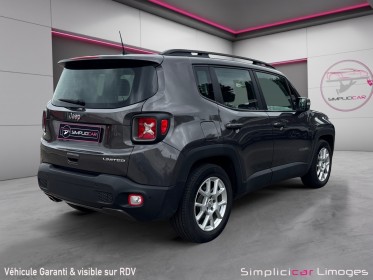 Jeep renegade 1.6 i multijet 130 ch bvm6 limited garantie 12 mois occasion simplicicar limoges  simplicicar simplicibike france