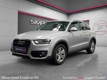 Audi q3 q3 2.0 tdi 177 ch quattro ambition luxe s tronic 7 occasion simplicicar lyon ouest simplicicar simplicibike france