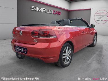 Volkswagen golf cabriolet 1.6 tdi 105 carat edition //garantie 12 mois// occasion simplicicar lille  simplicicar simplicibike...