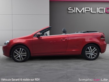 Volkswagen golf cabriolet 1.6 tdi 105 carat edition //garantie 12 mois// occasion simplicicar lille  simplicicar simplicibike...