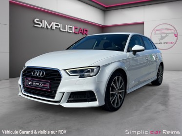 Audi a3 sportback 35 tfsi  150 ch s tronic 7 design luxe occasion simplicicar reims simplicicar simplicibike france