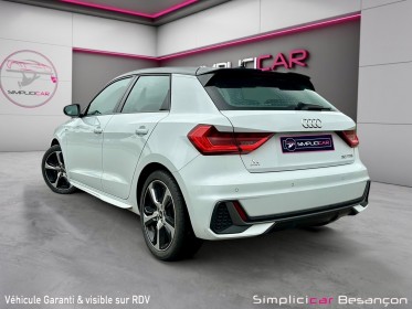 Audi a1 sportback 30 tfsi 110 ch bvm6 s line occasion simplicicar besanÇon simplicicar simplicibike france