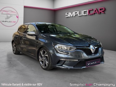 Renault megane iv berline tce 205 energy edc gt - garantie 12mois - silencieux inox - sono bose - 4control - entretien a jour...