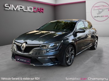Renault megane iv berline tce 205 energy edc gt - garantie 12mois - silencieux inox - sono bose - 4control - entretien a jour...