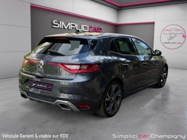 Renault megane iv berline tce 205 energy edc gt - garantie 12mois - silencieux inox - sono bose - 4control - entretien a jour...