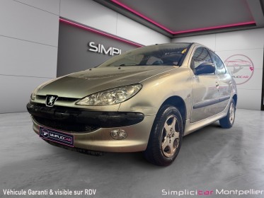 Peugeot 206 1.4e 16v garantie 12 mois occasion montpellier (34) simplicicar simplicibike france