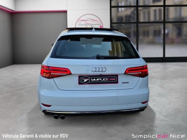 Audi a3 sportback 2.0 tdi 184 s tronic quattro s line occasion  simplicicar nice - pfvauto simplicicar simplicibike france