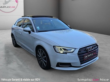 Audi a3 sportback 2.0 tdi 184 s tronic quattro s line occasion  simplicicar nice - pfvauto simplicicar simplicibike france