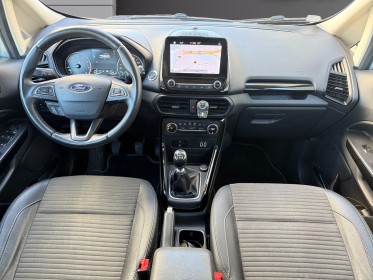 Ford ecosport 1.0 ecoboost 125ch ss bvm6 titanium - radar de recul - carplay - attelage - garantie 12 mois occasion...