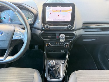 Ford ecosport 1.0 ecoboost 125ch ss bvm6 titanium - radar de recul - carplay - attelage - garantie 12 mois occasion...