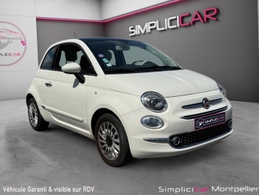Fiat 500 serie 6 1.2 69ch lounge carplay occasion montpellier (34) simplicicar simplicibike france