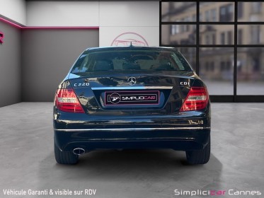 Mercedes classe c 220 cdi blueefficiency classic occasion cannes (06) simplicicar simplicibike france