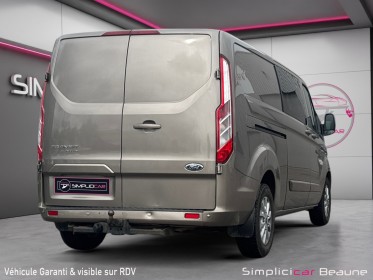 Ford transit custom cabine approfondie 300 l1h1 2.0 ecoblue 170 ss bva limited tva recuperable occasion simplicicar beaune...