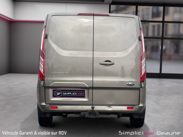 Ford transit custom cabine approfondie 300 l1h1 2.0 ecoblue 170 ss bva limited tva recuperable occasion simplicicar beaune...