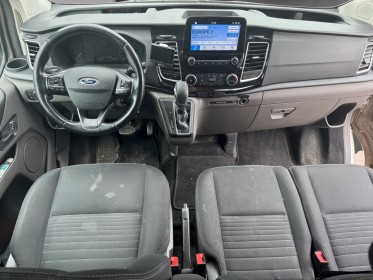 Ford transit custom cabine approfondie 300 l1h1 2.0 ecoblue 170 ss bva limited tva recuperable occasion simplicicar beaune...