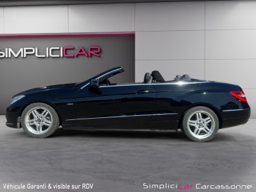 Mercedes classe e cabriolet 200 cgi blueefficiency executive a occasion simplicicar carcassonne simplicicar simplicibike france