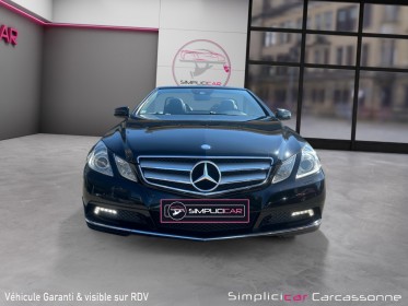 Mercedes classe e cabriolet 200 cgi blueefficiency executive a occasion simplicicar carcassonne simplicicar simplicibike france