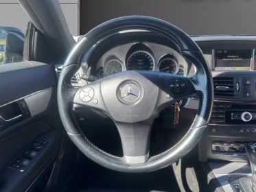 Mercedes classe e cabriolet 200 cgi blueefficiency executive a occasion simplicicar carcassonne simplicicar simplicibike france