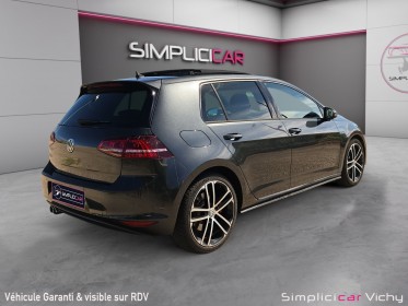 Volkswagen golf 2.0 tdi 184 ch fap dsg6 gtd toit ouvrant caméra de recul garantie 12 mois occasion simplicicar vichy...